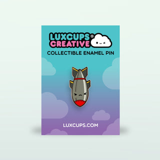 Bombs Away Enamel Pin