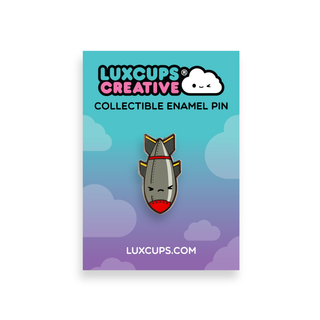Bombs Away Enamel Pin