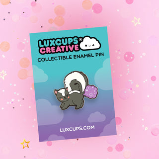 Skunky Spice Enamel Pin