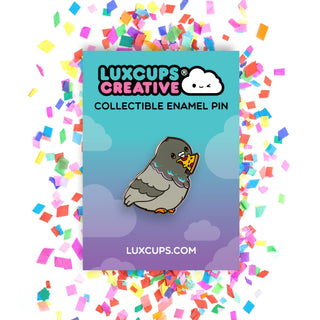 Pizza Pigeon Enamel Pin