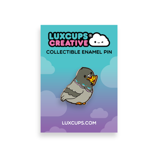 Pizza Pigeon Enamel Pin