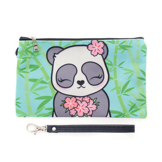 Sakura Panda Pouch