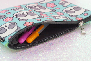 Sakura Panda Pouch