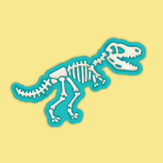 T-Rex Skeleton Sticker