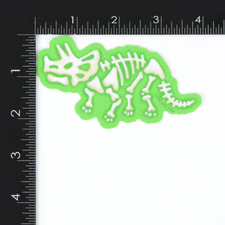 Triceratops Skeleton Sticker
