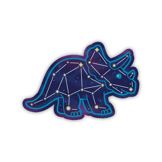 Triceratops Constellation Sticker