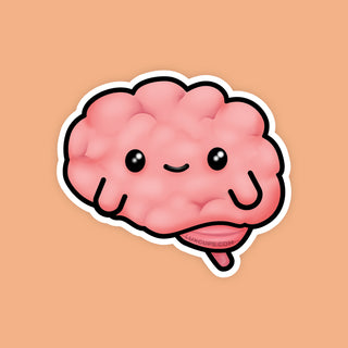 Big Brains Sticker