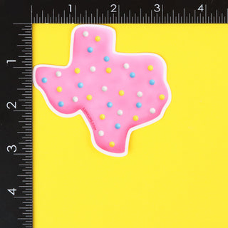 Texas Cookie Sticker