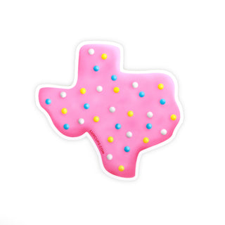 Texas Cookie Sticker