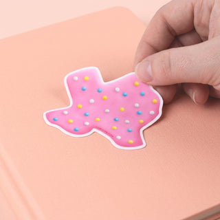 Texas Cookie Sticker