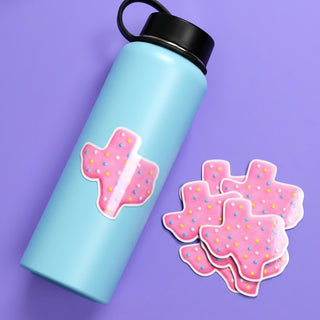 Texas Cookie Sticker