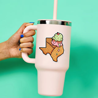 Texas Ice Cream Sticker
