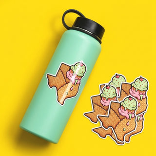 Texas Ice Cream Sticker