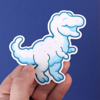 T-Rex Dino Cloud Sticker