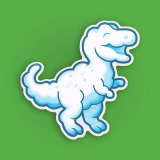 T-Rex Dino Cloud Sticker
