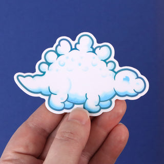 Stego Dino Cloud Sticker