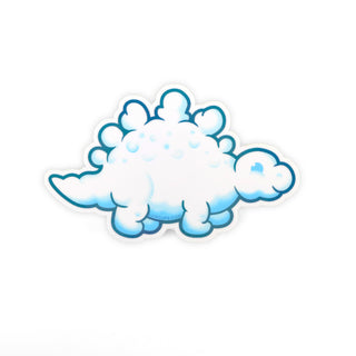Stego Dino Cloud Sticker