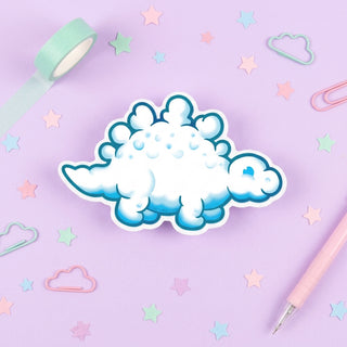 Stego Dino Cloud Sticker