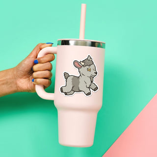Luna Love Goat Sticker