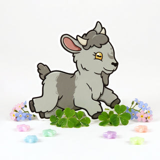 Luna Love Goat Sticker