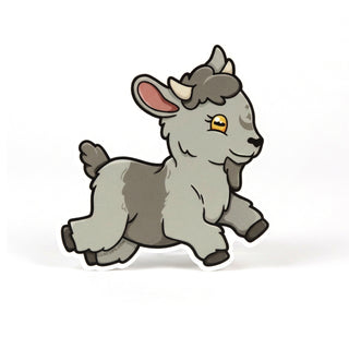 Luna Love Goat Sticker