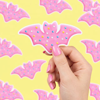 Bat Cookie Sticker