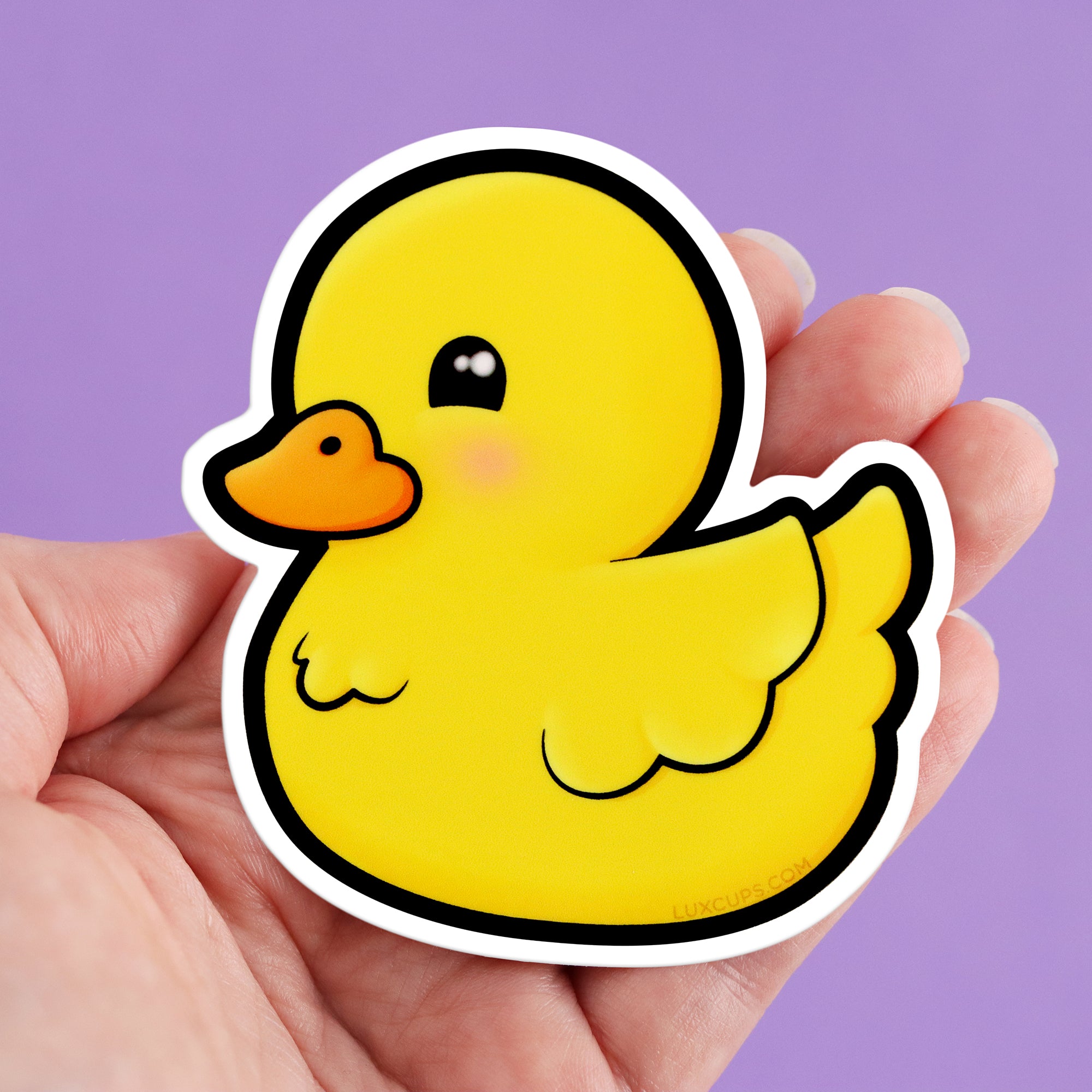 Ducky Sticker Rubber Ducky Sticker – LuxCups Creative
