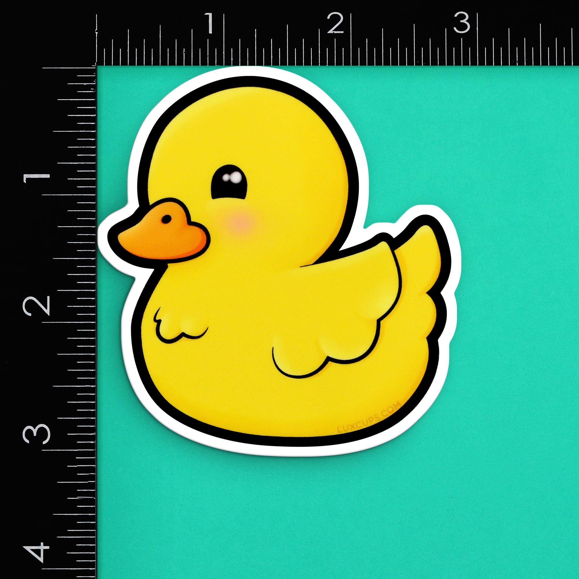 Ducky Sticker Rubber Ducky Sticker – LuxCups Creative