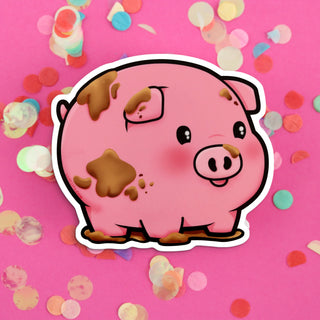 Piggy Sticker