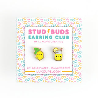 Lemonade Lads - Stud Buds Earring Club