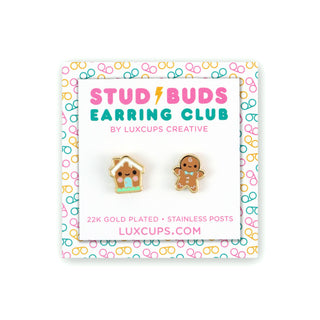 Ginger Friends Earrings - Stud Buds Earring Club