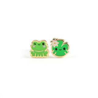 Froggy Friends - Stud Buds Earring Club