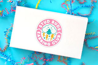 Stud Buds earring club mailing box