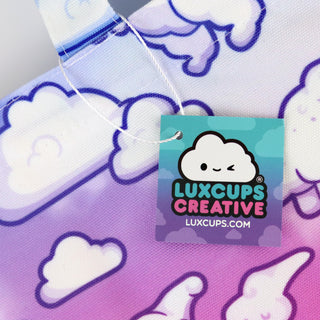 Dino Cloud Dreams Tote Bag