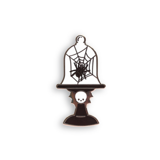 Spider Cloche Enamel Pin