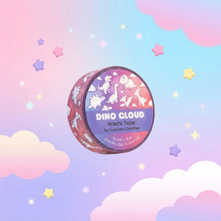 Dino Cloud Dreams Washi Tape