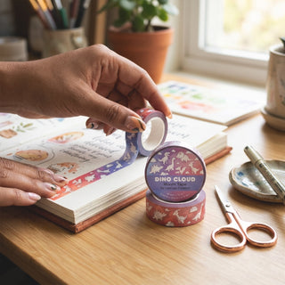 Dino Cloud Dreams Washi Tape