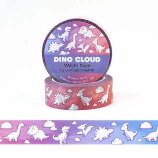 Dino Cloud Dreams Washi Tape