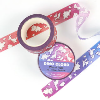 Dino Cloud Dreams Washi Tape