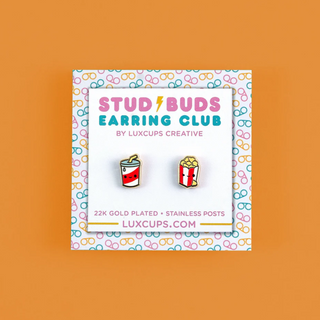 Concession Cuties Earrings - Stud Buds Earring Club