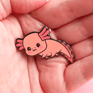 LuxCups Creative Enamel Pin Axolotl Enamel Pin