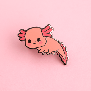 LuxCups Creative Enamel Pin Axolotl Enamel Pin