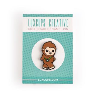 LuxCups Creative Enamel Pin Bigfoot Enamel Pin