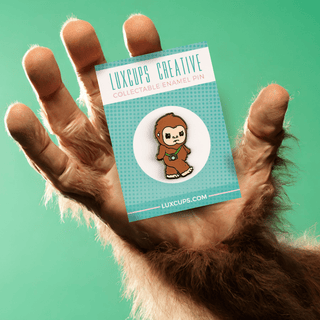LuxCups Creative Enamel Pin Bigfoot Enamel Pin