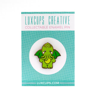 LuxCups Creative Enamel Pin Cute-thulhu Enamel Pin