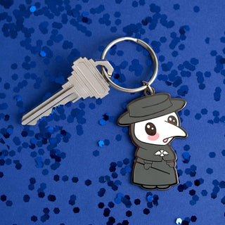 LuxCups Creative Keychain Plague Doctor Keychain