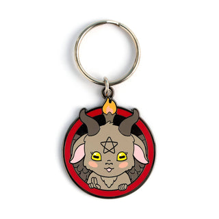 LuxCups Creative Keychain Baphomet Keychain