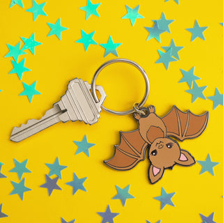 LuxCups Creative Keychain Baby Bat Keychain