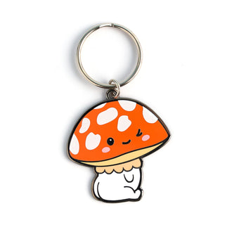 LuxCups Creative Keychain Mushroom Keychain