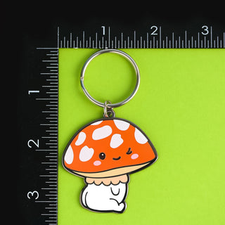 LuxCups Creative Keychain Mushroom Keychain